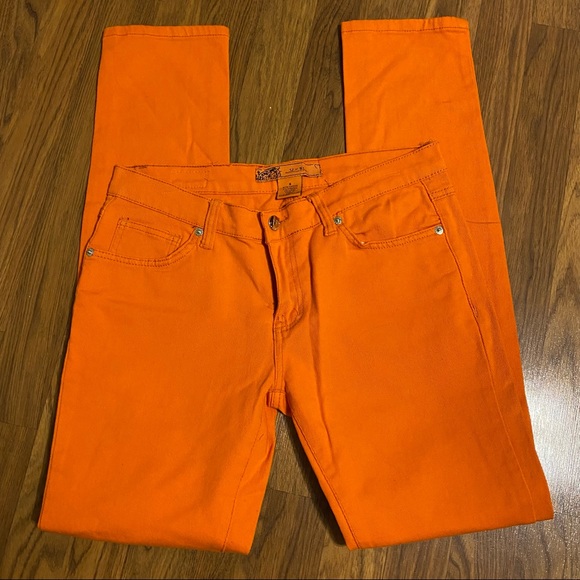 U-51 size 9 orange jeans - Picture 1 of 6